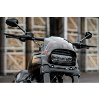 Carénage de phare softail fat bob fxfb fxfbs série "aggressor" 2018-2025