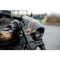 Carénage de phare softail fat bob fxfb fxfbs série "aggressor" 2018-2025