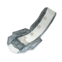 Garde-boue arrière touring allongé 2009-2024 "chopin" à encastrement de plaque universel