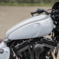Kit couvercle de réservoir d'essence et console h-d sportster "tear-drop"