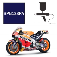 Peinture honda pearl siren blue pearl cbr1000rr respol 2005-2016