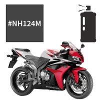 Peinture en spray honda achilles black metallic cbr600rr 2007-2008