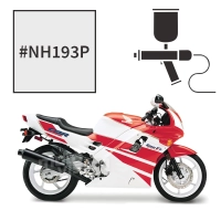 Peinture honda pearl crystal white cbr600f 91-94 