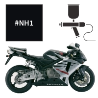 Peinture honda gloss black cbr600rr 2003-2006