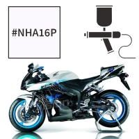 Peinture tricouche honda pearl cool white cbr600rr 2011