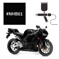 Peinture tricouche honda graphite black cbr600rr 2006-2016