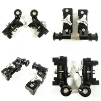 Tendeurs de chaine kalyosa noir avec diabolos c pour yamaha mt07/fz07/xsr700