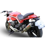 Pot gpr tri-ovale inox - homologué  - moto guzzi breva 850 2006/11