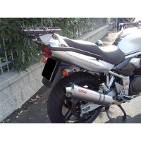 Pot gpr tri-ovale inox - homologué  - suzuki gsf 1200 bandit - s 1997/04