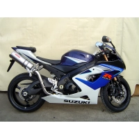Pot gpr aluminium ovale - homologué  - suzuki gsr 600 2006/11 ghost line