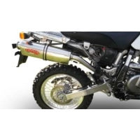 Pot gpr tri-ovale inox - homologué  - suzuki dr 650 se sp 46 1996/11