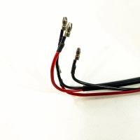 Support de plaque éclairé avec inscription "stop"