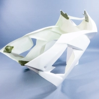 Carénage avant poly racing piste kawasaki zx10 r 2008-2010