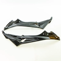 Ecopes de réservoir  carbone brillant bmw s1000r 2014 - 2018 / s1000rr 2015 - 2018