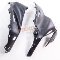 Paire de flancs hauts sous feux carbone kawasaki zx10 2011-2015