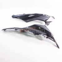 Paire de flancs hauts sous feux carbone kawasaki zx10 2011-2015