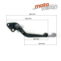 Leviers de frein et d'embrayage flip up