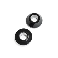 Kit d'entretoises de roue avant noires m8 softail fxbb, flfb, fxst 2018-2025