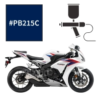 Peinture tricouche honda candy tahitian blue cbr1000 hrc cbr600f cbr600rr