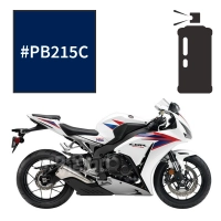 Peinture tricouche en spray honda candy tahitian blue  cbr1000 hrc cbr600f cbr600rr