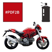Peinture tricouche en spray ducati red anniversary 600 monster 1994-2001