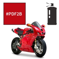Peinture tricouche en spray ducati red anniversary 749 s 2005-2006