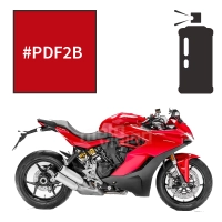 Peinture tricouche en spray ducati red anniversary 950 supersport 2017-2018 