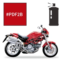 Peinture tricouche en spray ducati red anniversary 800 monster s2r 2003-2007