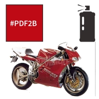 Peinture tricouche en spray ducati red anniversary 916 sp 1994