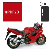 Peinture tricouche en spray ducati red anniversary 916 st4 1999-2006
