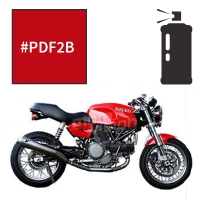 Peinture tricouche en spray ducati red anniversary 1000 gt 2006-2008/2010