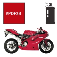 Peinture tricouche en spray ducati red anniversary 1098 2007-2008