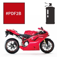 Peinture tricouche en spray ducati red anniversary 1098 s 2007-2008