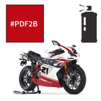 Peinture tricouche en spray ducati red anniversary 1098 r bayliss limited edition 2009
