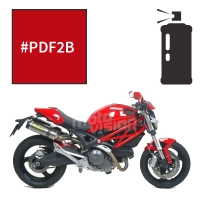 Peinture tricouche en spray ducati red anniversary 1100 monster 2009-2010
