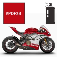 Peinture tricouche en spray ducati red anniversary 1100 panigale v4 special 2018