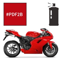 Peinture tricouche en spray ducati red anniversary 1198 s 2009-2011