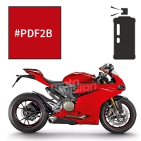 Peinture tricouche en spray ducati red anniversary 1199 panigale s 2012-2014