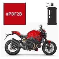 Peinture tricouche en spray ducati red anniversary 1200 monster r 2016-2018