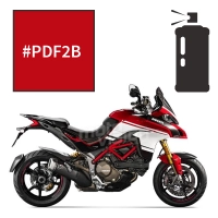 Peinture tricouche en spray ducati red anniversary 1200 multistrada s pikes peak 2011-2017