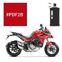 Peinture tricouche en spray ducati red anniversary 1260 multistrada 2018-2019