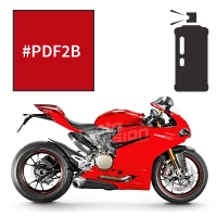 Peinture tricouche en spray ducati red anniversary 1299 panigale s 2016-2017