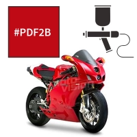 Peinture tricouche ducati anniversary red 749 s 2005-2006