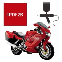 Peinture tricouche ducati red anniversary 916 st4 s 2001-2006