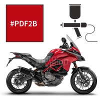 Peinture tricouche ducati red anniversary 950 multistrada 2017-2019