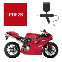 Peinture tricouche ducati red anniversary 1098 2007-2008