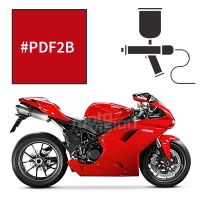 Peinture tricouche ducati red anniversary 1198 s 2009-2011