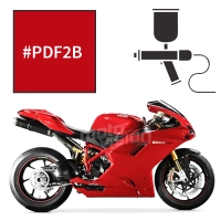 Peinture tricouche ducati red anniversary 1198 sp 2011