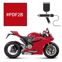 Peinture tricouche ducati red anniversary 1199 panigale 2012-2014