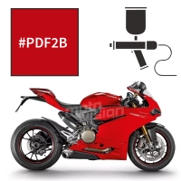 Peinture tricouche ducati red anniversary 1199 panigale s 2012-2014